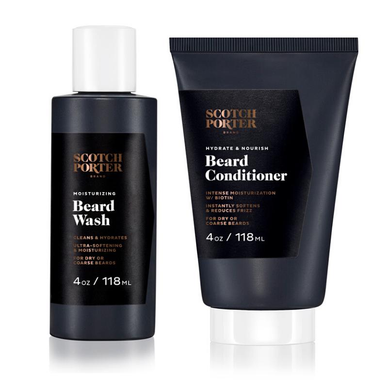 Beard Wash & Conditioner Bundle-Scotch Porter-BEARDED.